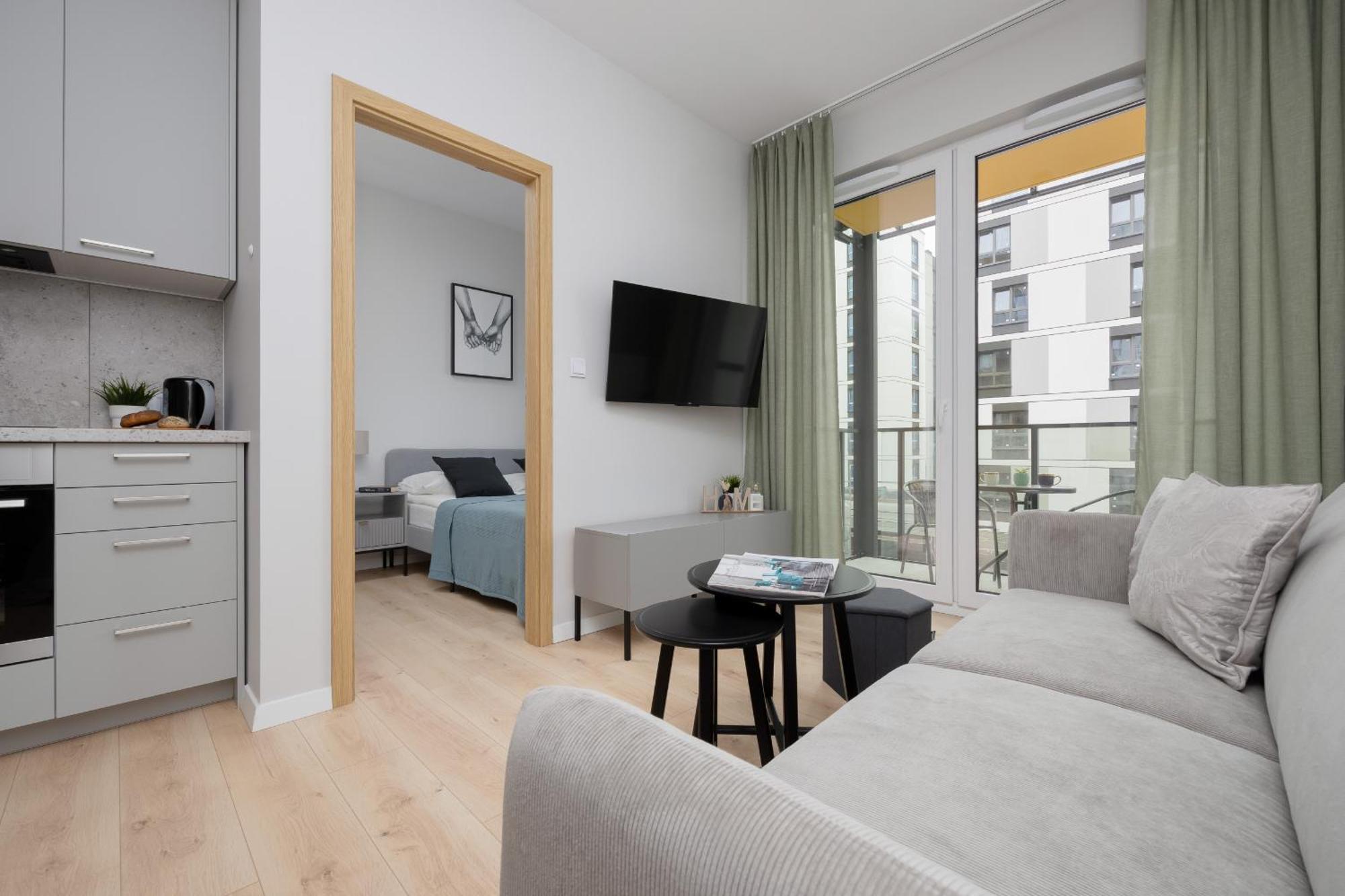 Stylish Apartments With Parking By Noclegi Renters Warschau Exterior foto